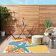 Nourison Aloha Coastal Beach Starfish Indoor/Outdoor Area Rug - 7' x 10' - Multicolor