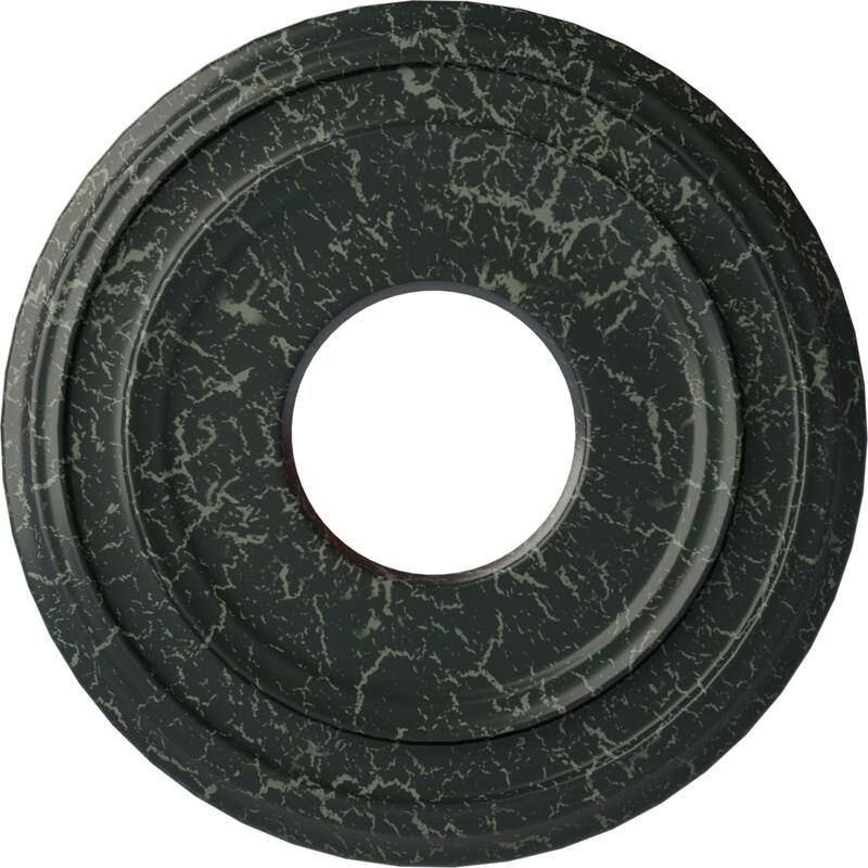 12 3/8"OD x 4"ID x 1 1/8"P Classic Ceiling Medallion
