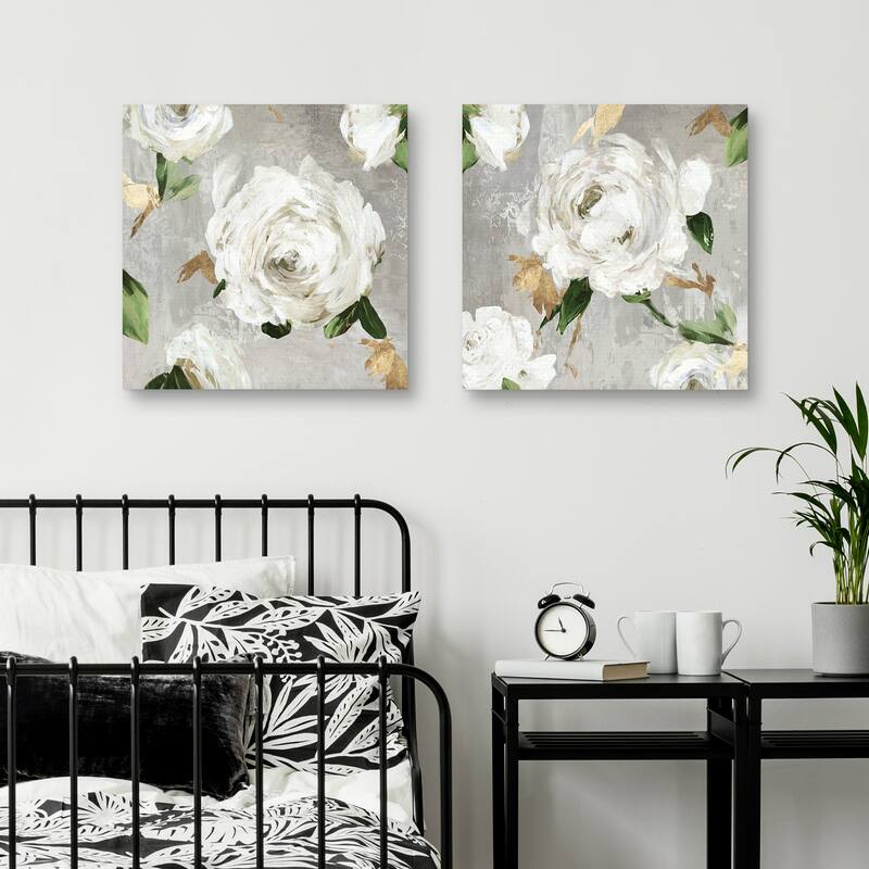 Garden Memories I, Garden Memories II by Asia Jensen Canvas Art Prints