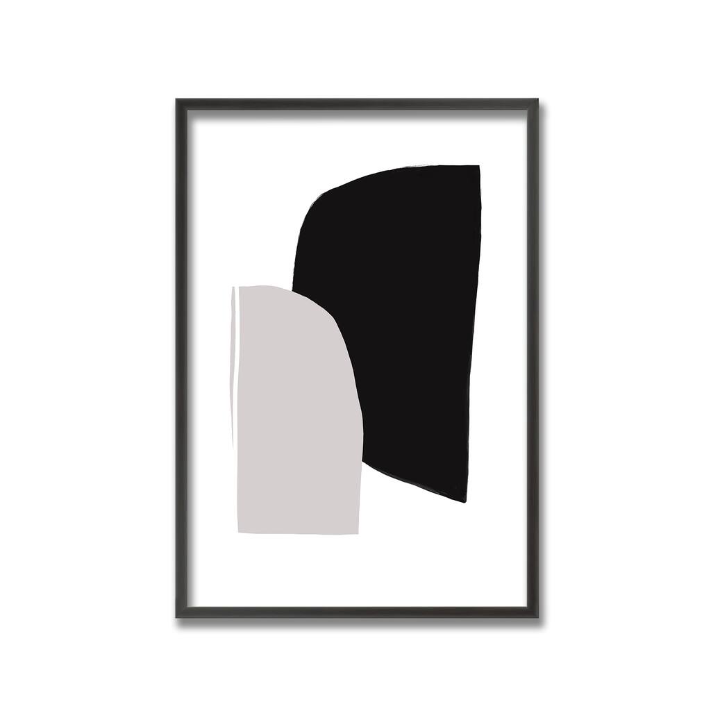 "Abstractions No 5" Framed Print Wall Art by Uplusmestudio