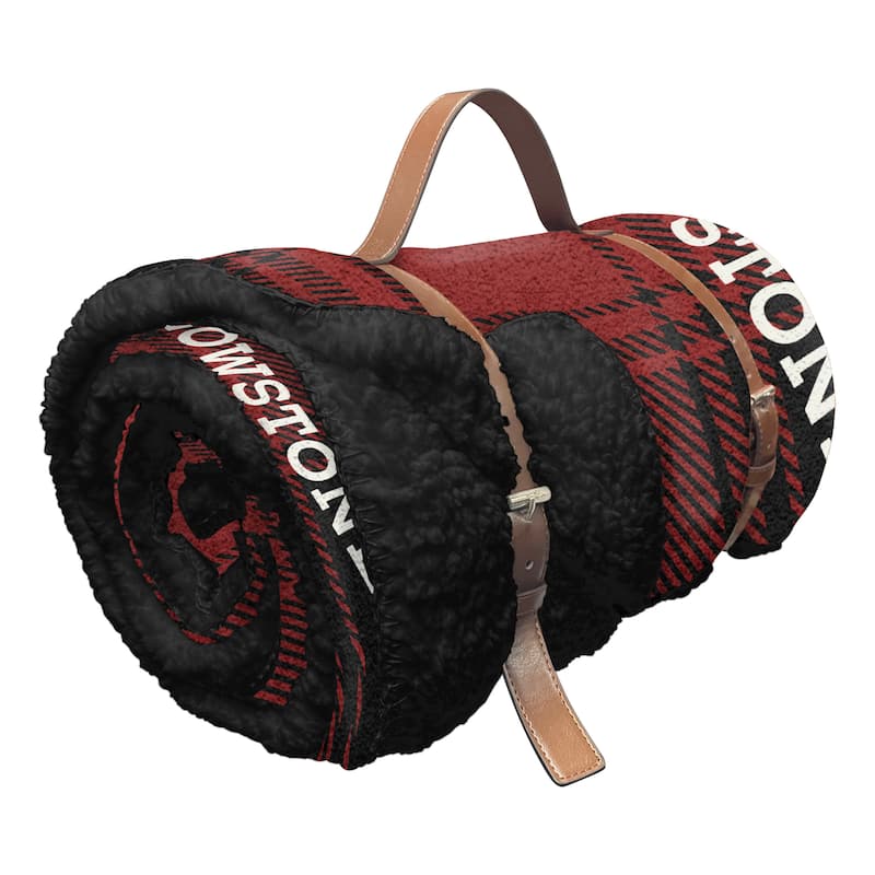 Yellowstone Protect the Family Silk Touch Sherpa Rev