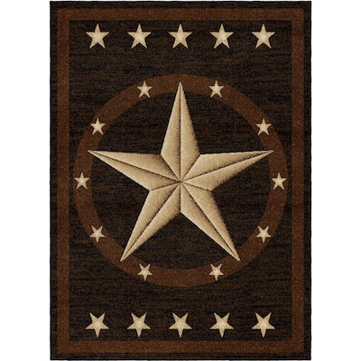 Mayberry Hearthside Western Star Lodge Area Rug