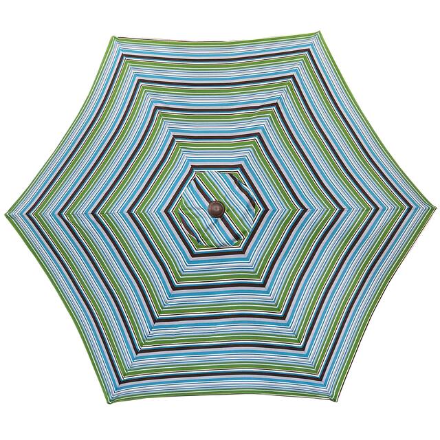 Patio Umbrella with Push Button Tilt and Crank, Market Table Umbrella