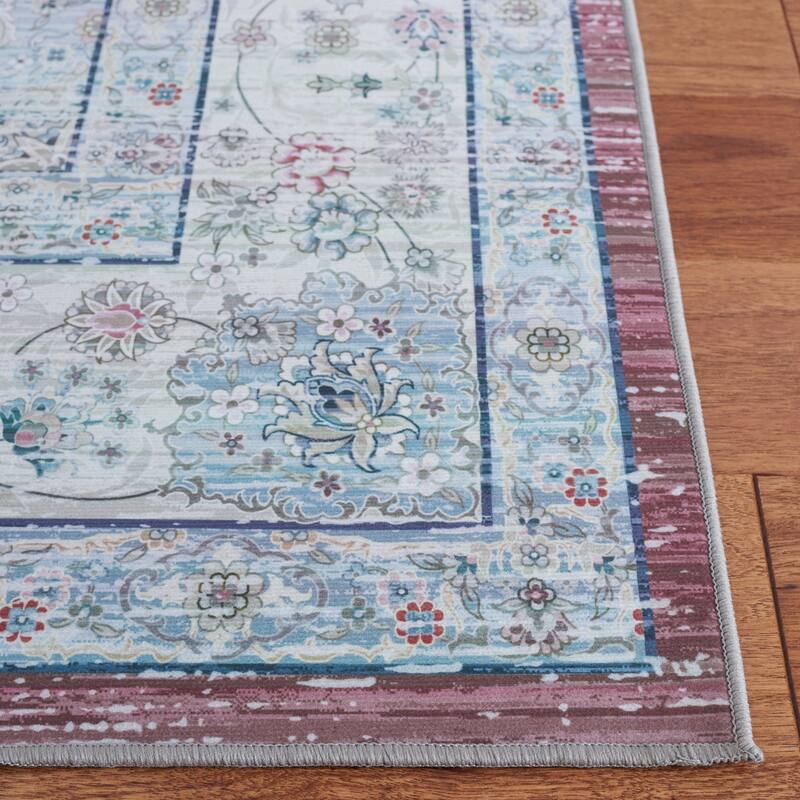 SAFAVIEH Tucson Machine Washable Slip Resistant Izora Traditional Rug