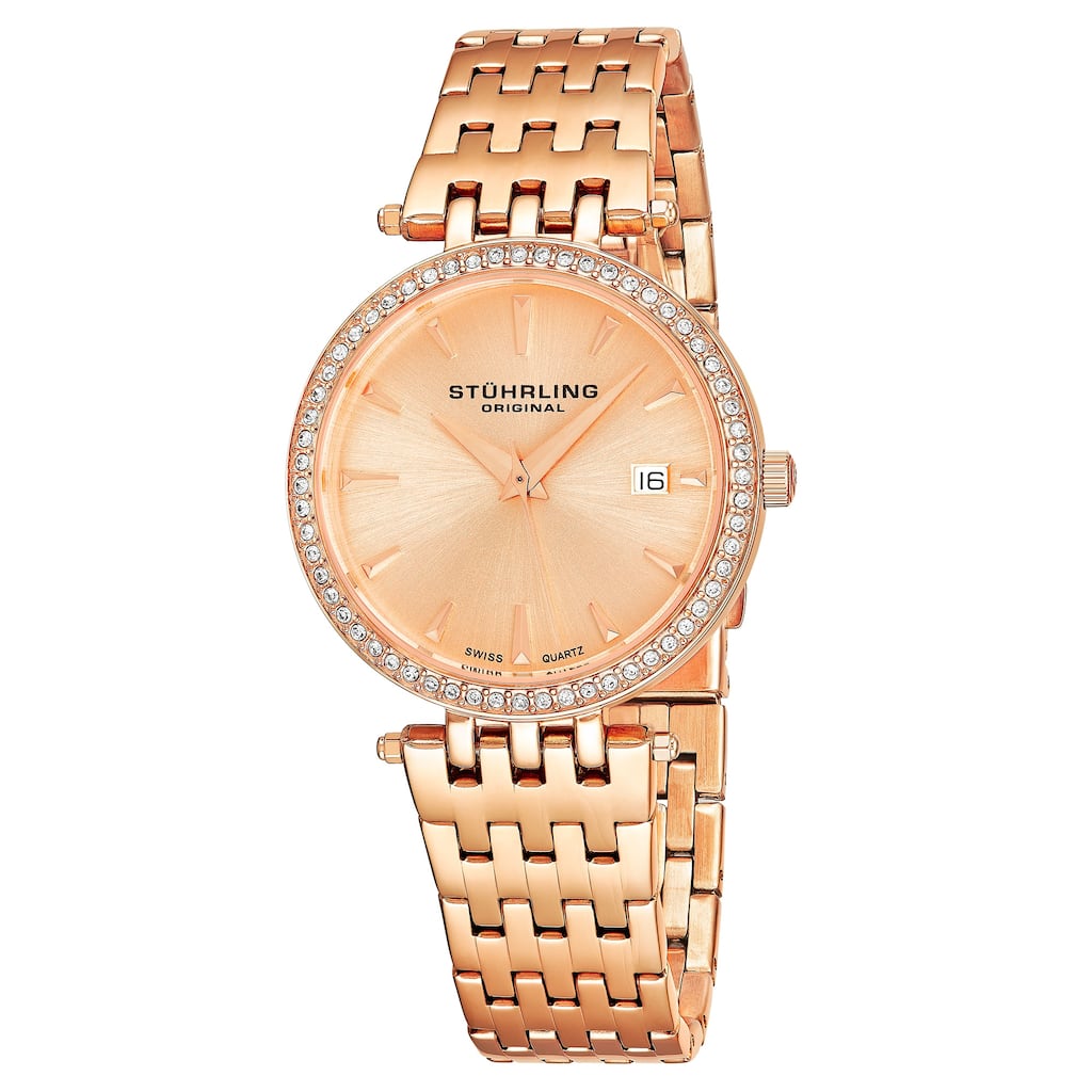 Stuhrling Original Garland 579 Quartz 34mm Classic - Pink