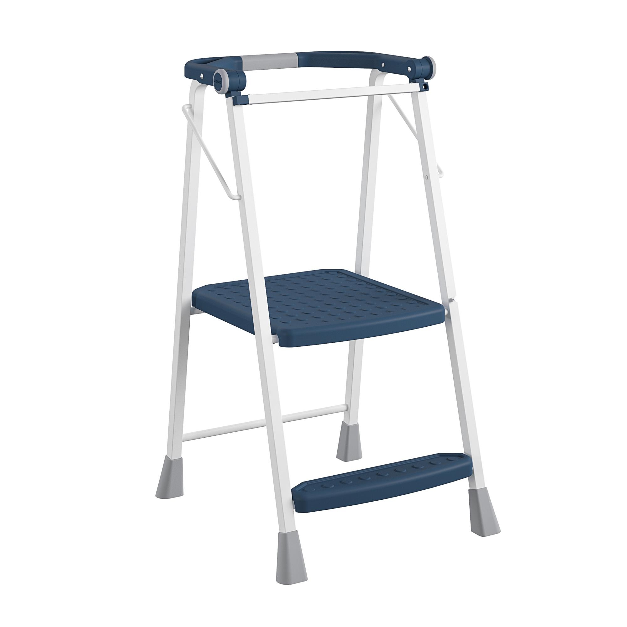 White 2 step clearance stool