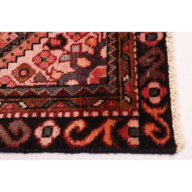 ECARPETGALLERY Hand-knotted Andelz Red Wool Rug - 3'1 x 10'0