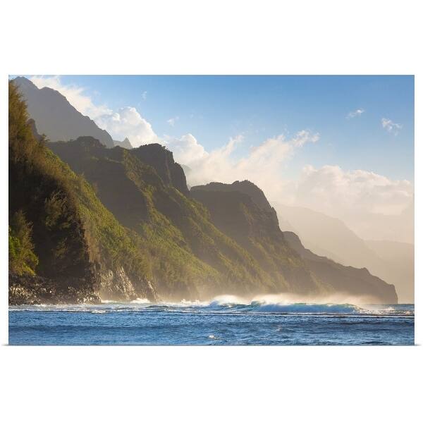 Na Pali coast, west shore of Kauai, Hawaii