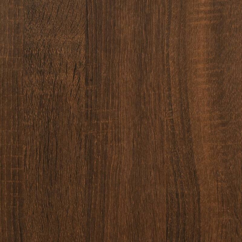 vidaXL Aquarium Stand Brown Oak Engineered Wood 31.5 x 13.8 x 23.6 in - 13.8 x 31.5 x 23.6