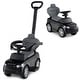 preview thumbnail 9 of 7, 3 in 1 Licensed Land Rover Sliding Walking Car Toddler Push Car Black
