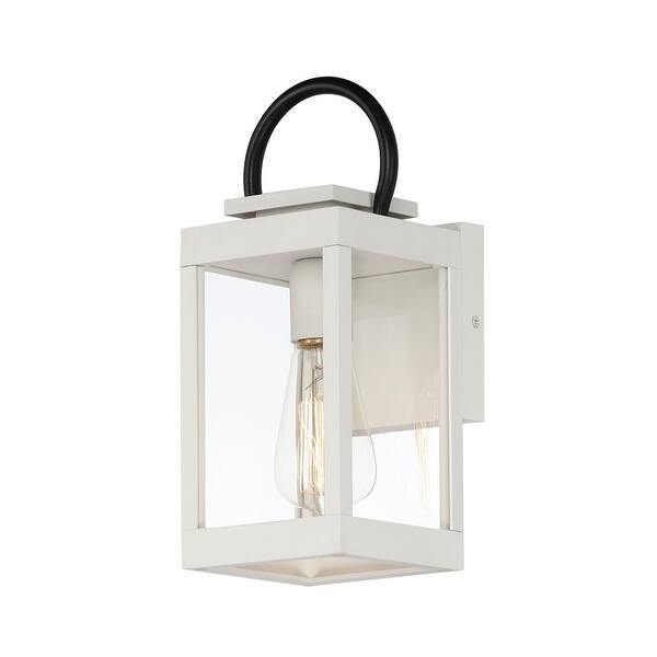 slide 2 of 2, Maxim 40312CL Nassau Vivex 13" Tall Outdoor Wall Sconce