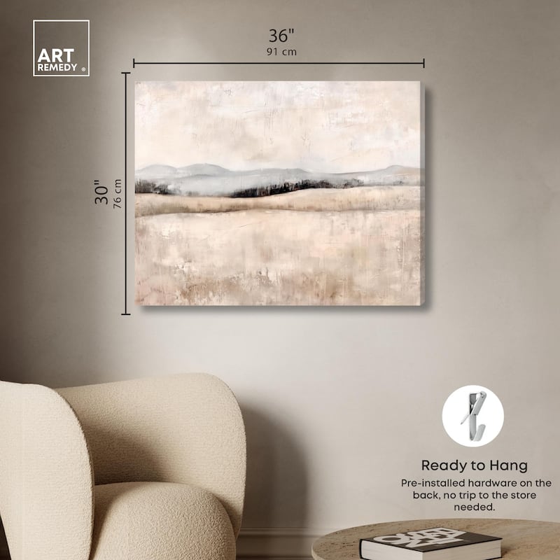 Distant Hills I Canvas by Art Remedy, Gallery Wrapped