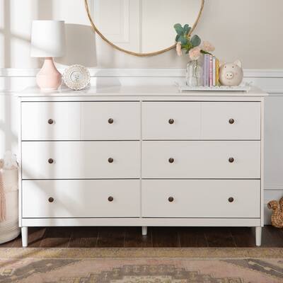 Middlebrook Bullrushes 6-drawer Solid Wood Dresser