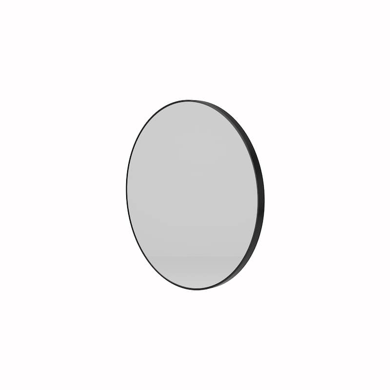 Fresca FMR4624 Olena 23-5/8" Diameter Circular Flat Aluminum Framed