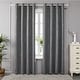 preview thumbnail 48 of 99, Deconovo Wave Line with Dots 52 Width Curtains Pair(2 Panel) 52x108 Inch - Grey
