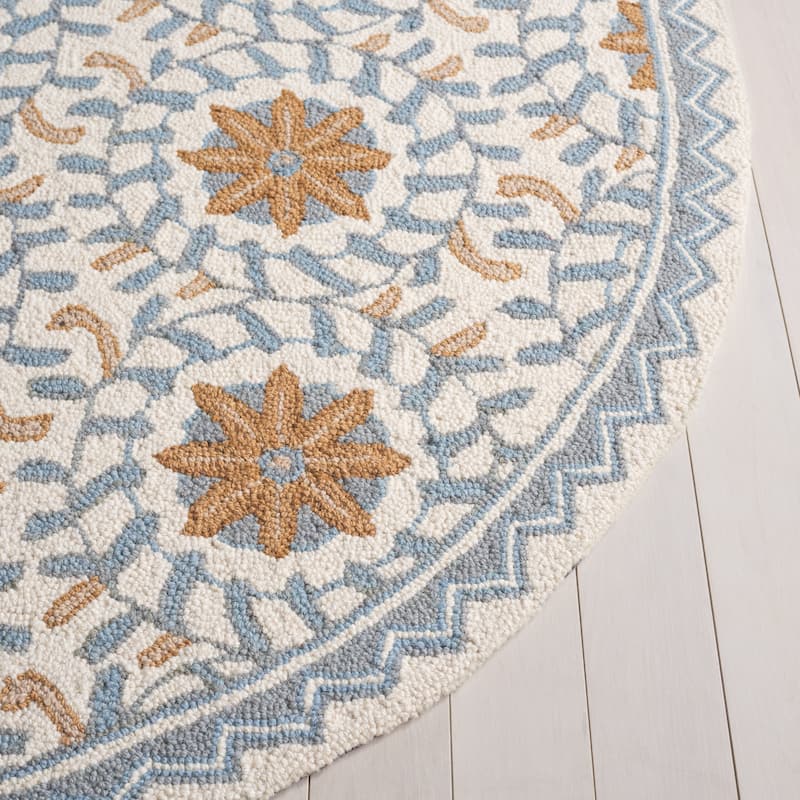 SAFAVIEH Handmade Chelsea Vermont French Country Wool Rug