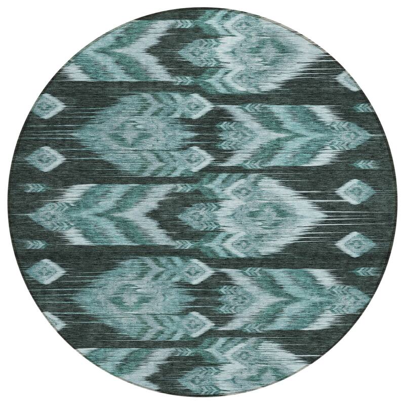 HomeRoots Southwestern Transitional Rectangle Outdoor Rug