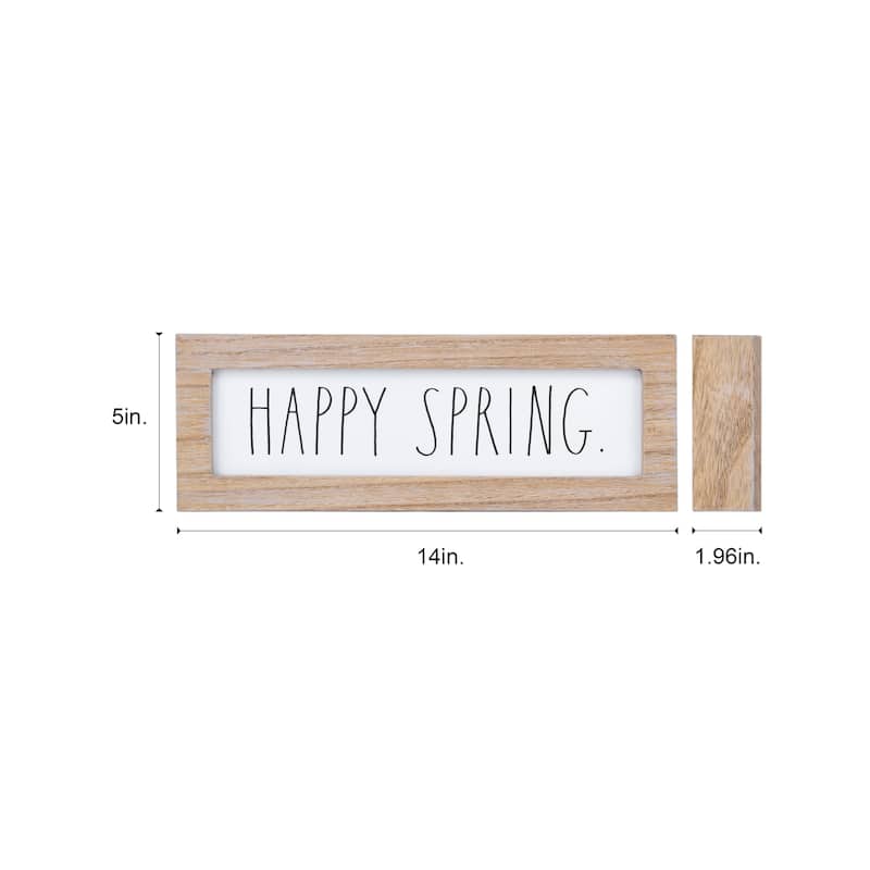 Rae Dunn SPRING Décor - Wall/Desk Signs