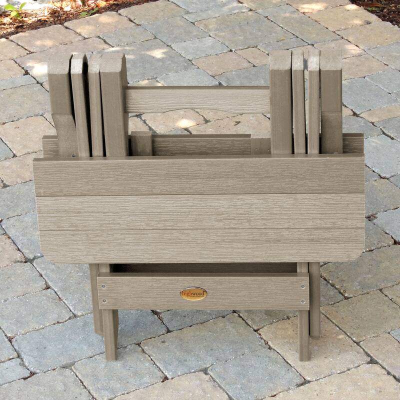 HIGHWOOD Outdoor Folding Adirondack Table