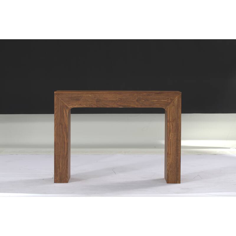 43.3" Solid Wood Console Table