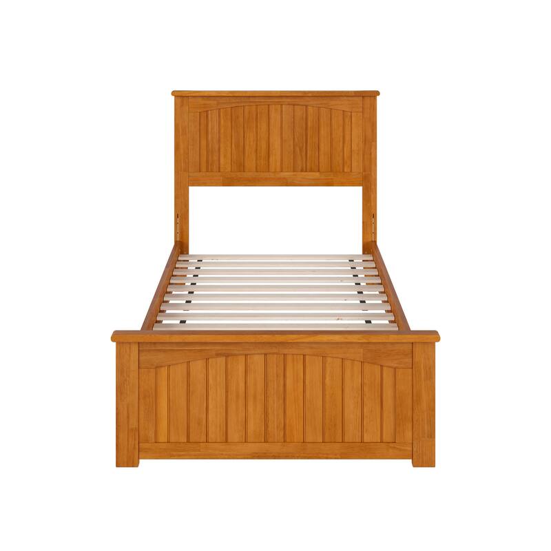 Nantucket Low Profile Platform Bed with Matching Footboard