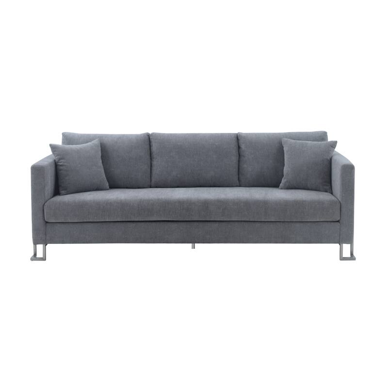 Heritage 2 Piece Fabric Upholstered Sofa & Chair Set