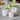 10" Golden Lilac Metal Planters, Set of 3