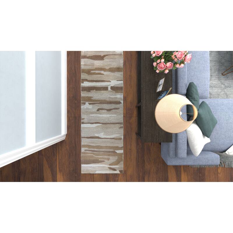 Bashian Nya Beige Transitional Area Rug