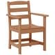 preview thumbnail 69 of 108, Shoreside Patio Dining Arm Chair Teak
