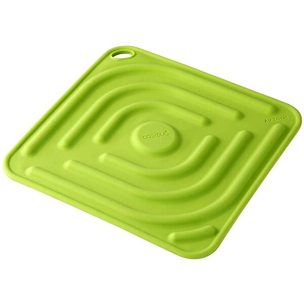 Air Trivet - Silicone trivet and pot holder in Green. Opens flyout.