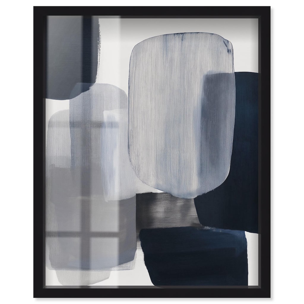 Oceanic Forms I Shadowbox by Art Remedy