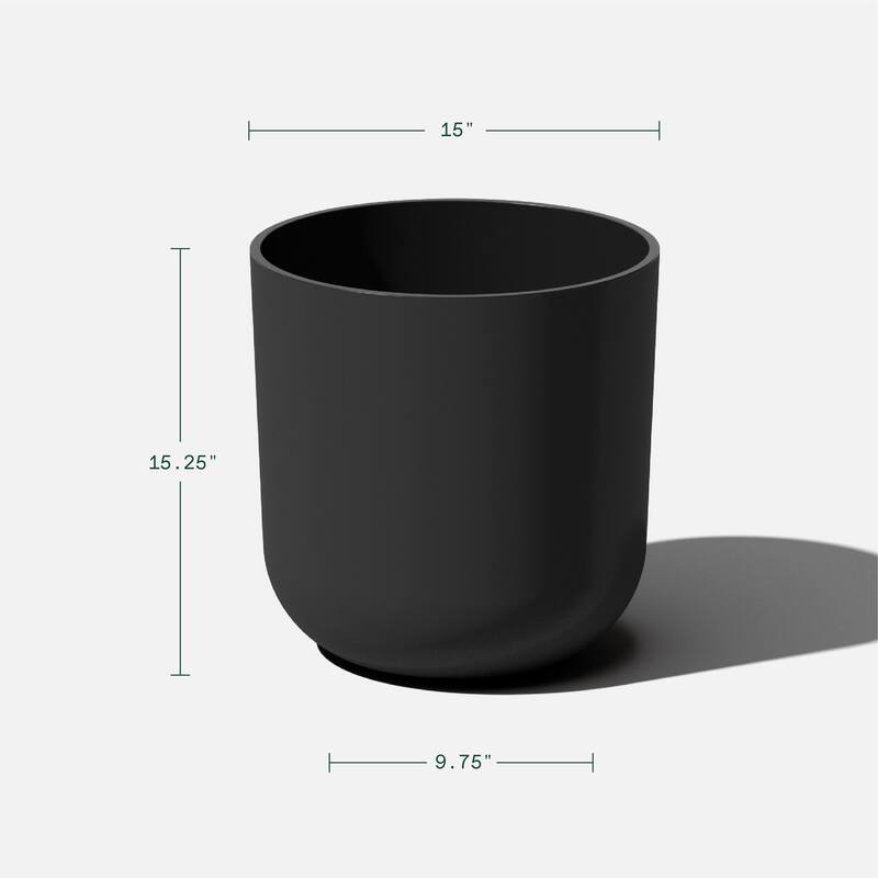 Pure Series Kona Modern Round Planter