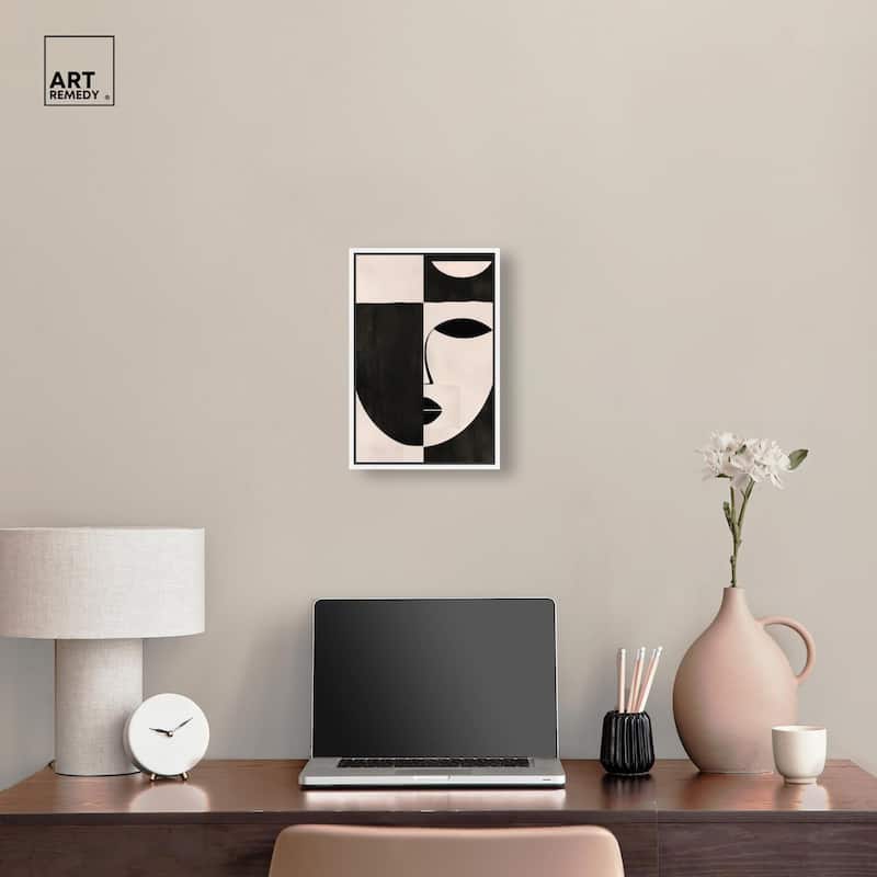 Divided Self II Canvas by Art Remedy