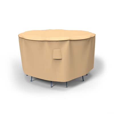 Budge Sedona Tan Patio Bar Table and Chairs Cover Multiple Sizes