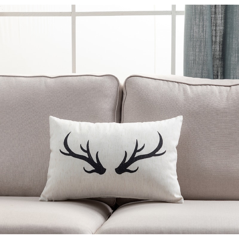 Cottage Icons throw pillow - set of 2