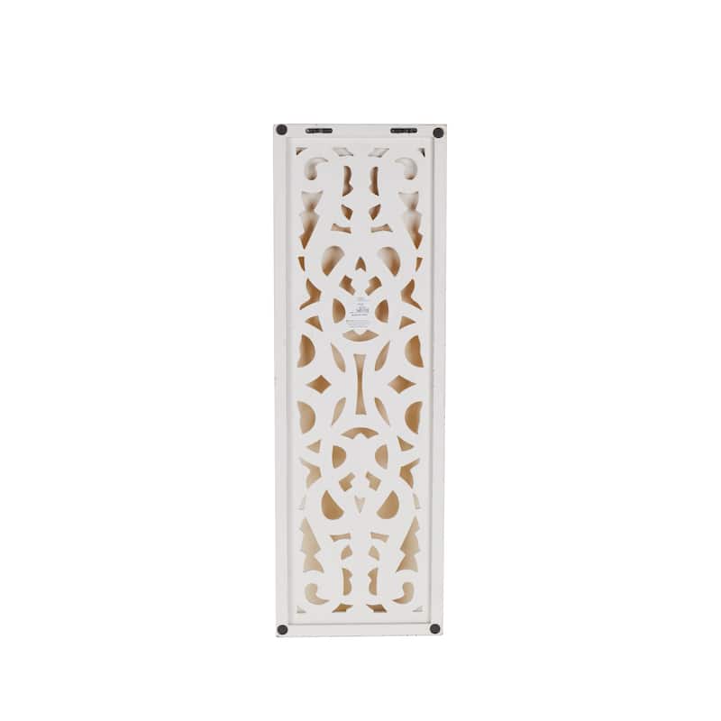 Wooden Scroll Intricately Carved Arabesque or Floral Carved Acanthus Home Wall Decor - Gold or Brown Roche River Décor