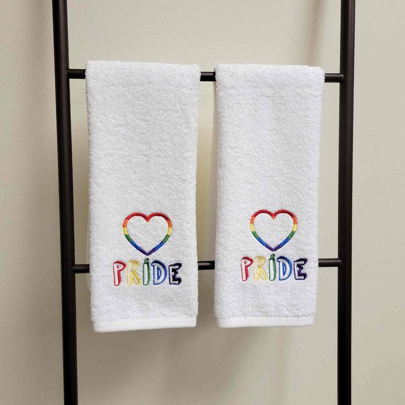 Avanti Pride 2-Pack Hand Towel Set - Hand Towel 2pk Set