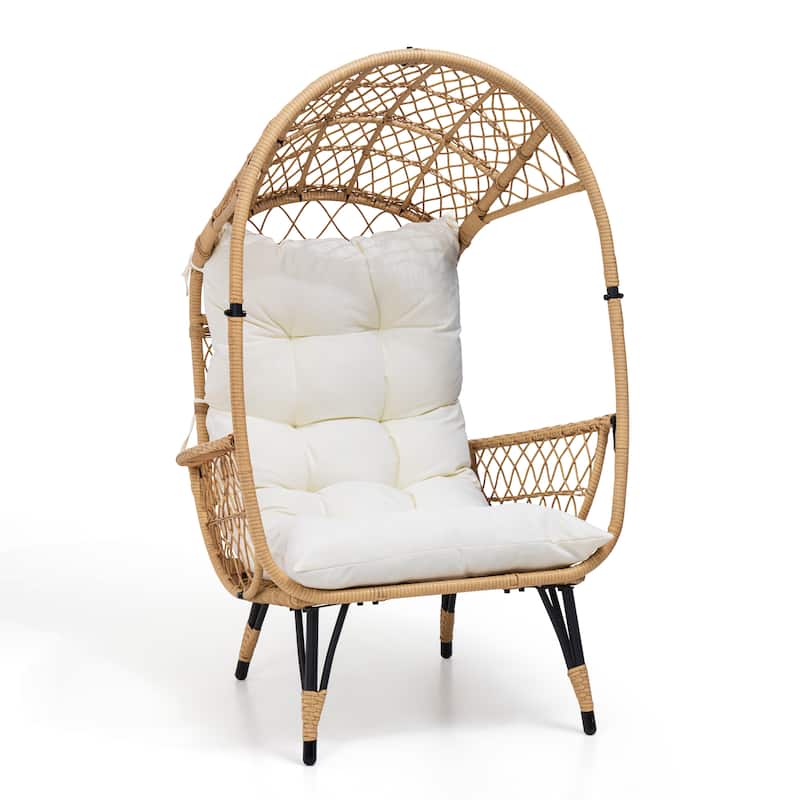 Outdoor Aluminum Dining Chairs Modern Stackable Armchairs