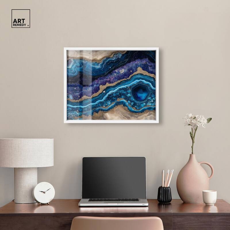 Galactic Geode I Shadowbox by Art Remedy