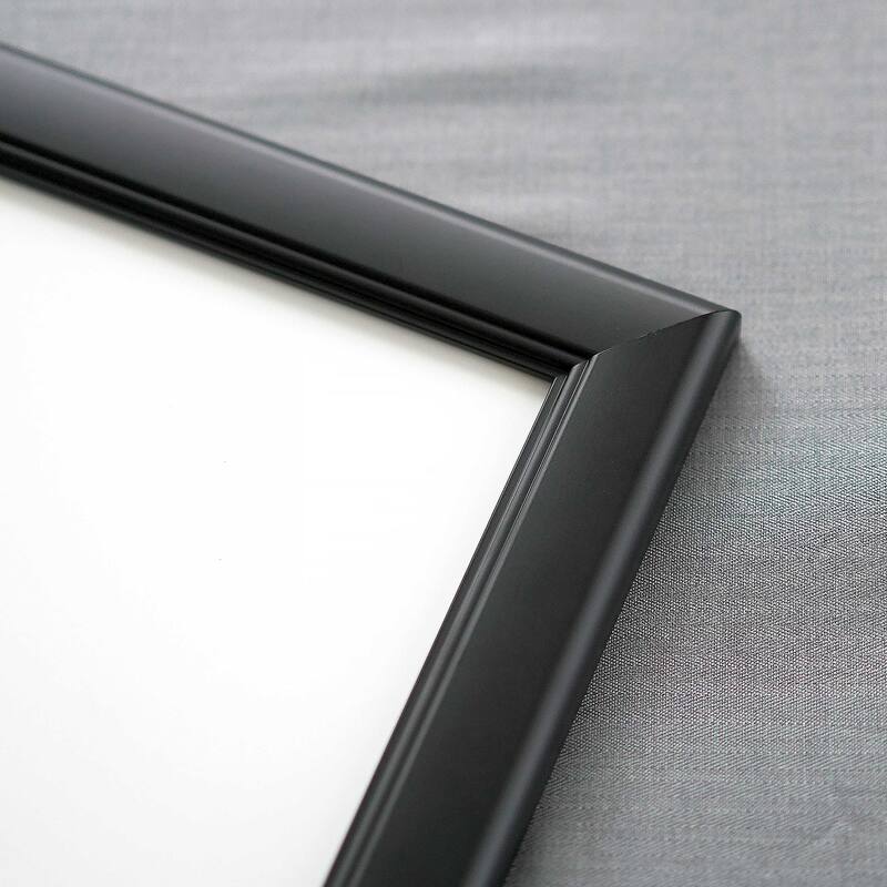 17x21 Frame Black Picture Frame - Complete Modern Photo Frame Includes