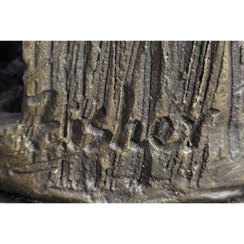 Cowboy Horse Sitting Having A Drink Bronze Statue Sculpture Country Western