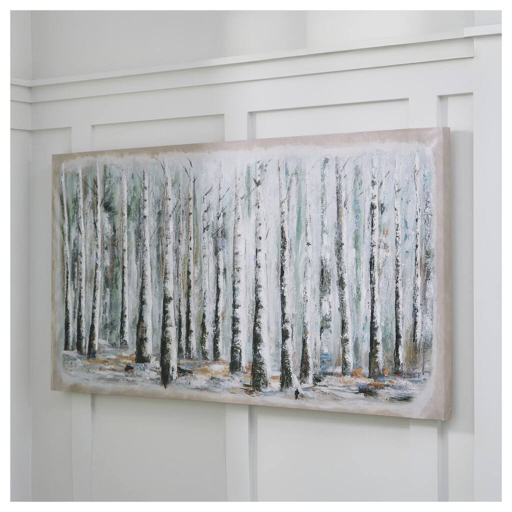 Signature Design by Ashley Calbert White/Black/Green Wall Art