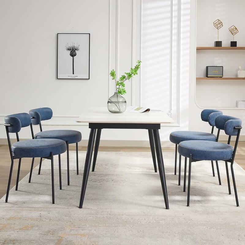 Dining Chairs Set of 2, Leather Dining Room Chairs
