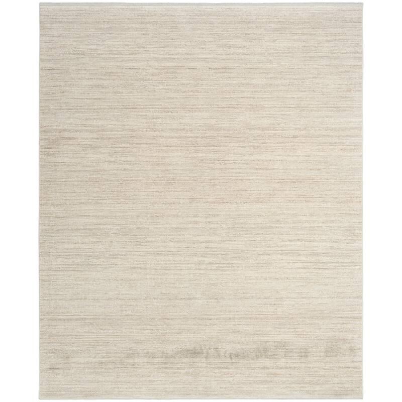 Calvin Klein CK079 Notes Indoor only Grey Abstract Area Rug - Ivory/Grey - 7' 10" x 9' 10" - Rectangle