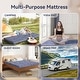 preview thumbnail 8 of 6, Futon Mattress - Extra Thick Foldable Japanese Mattress - Memory Foam