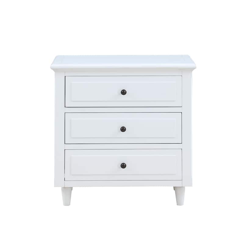 3-Drawer Nightstand