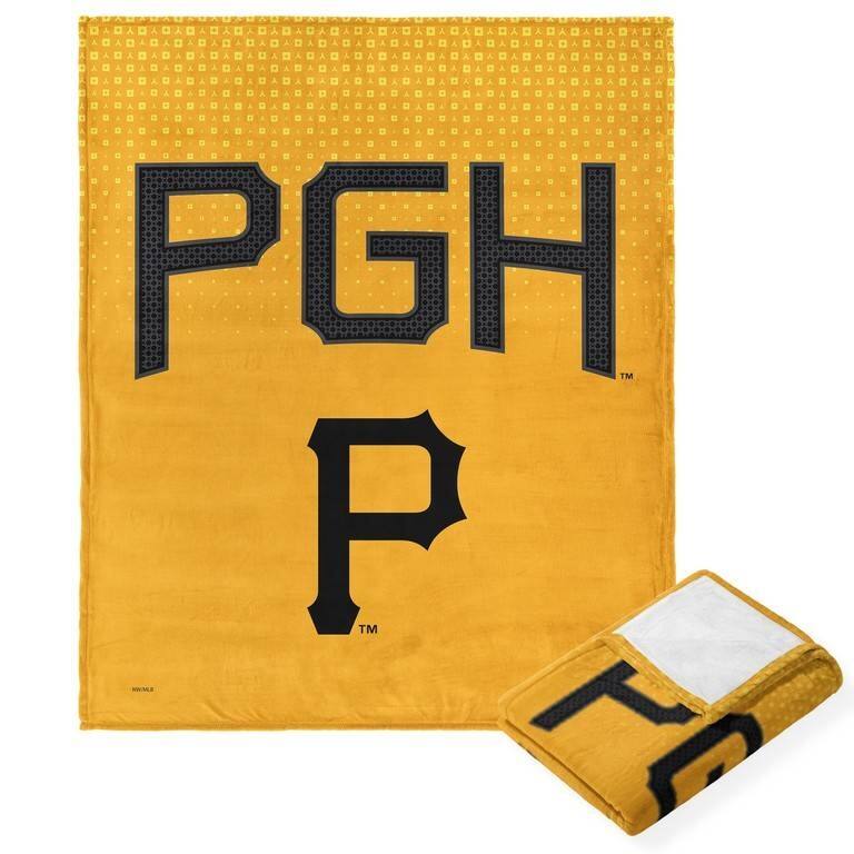 MLB City Connect Silk Touch Throw Blanket - 50" x 60" - Pittsburgh Pirates