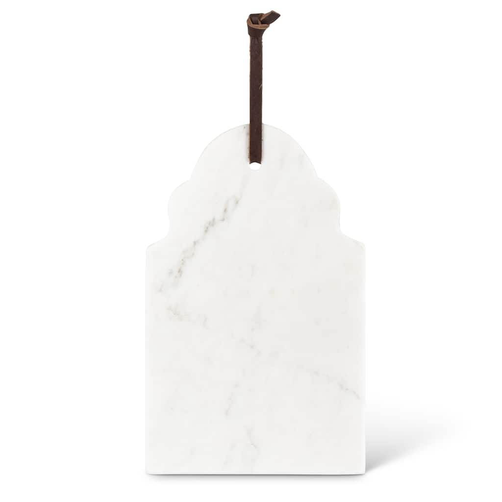 11 in Genuine White Marble Cutting Board