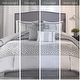 preview thumbnail 7 of 8, Madison Park Christian 7-piece Geometric Jacquard Comforter Set
