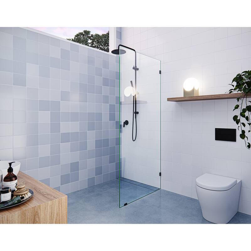 Glass Warehouse GW-SFP-30.5 Vela 78" High x 30-1/2" Wide Shower Screen